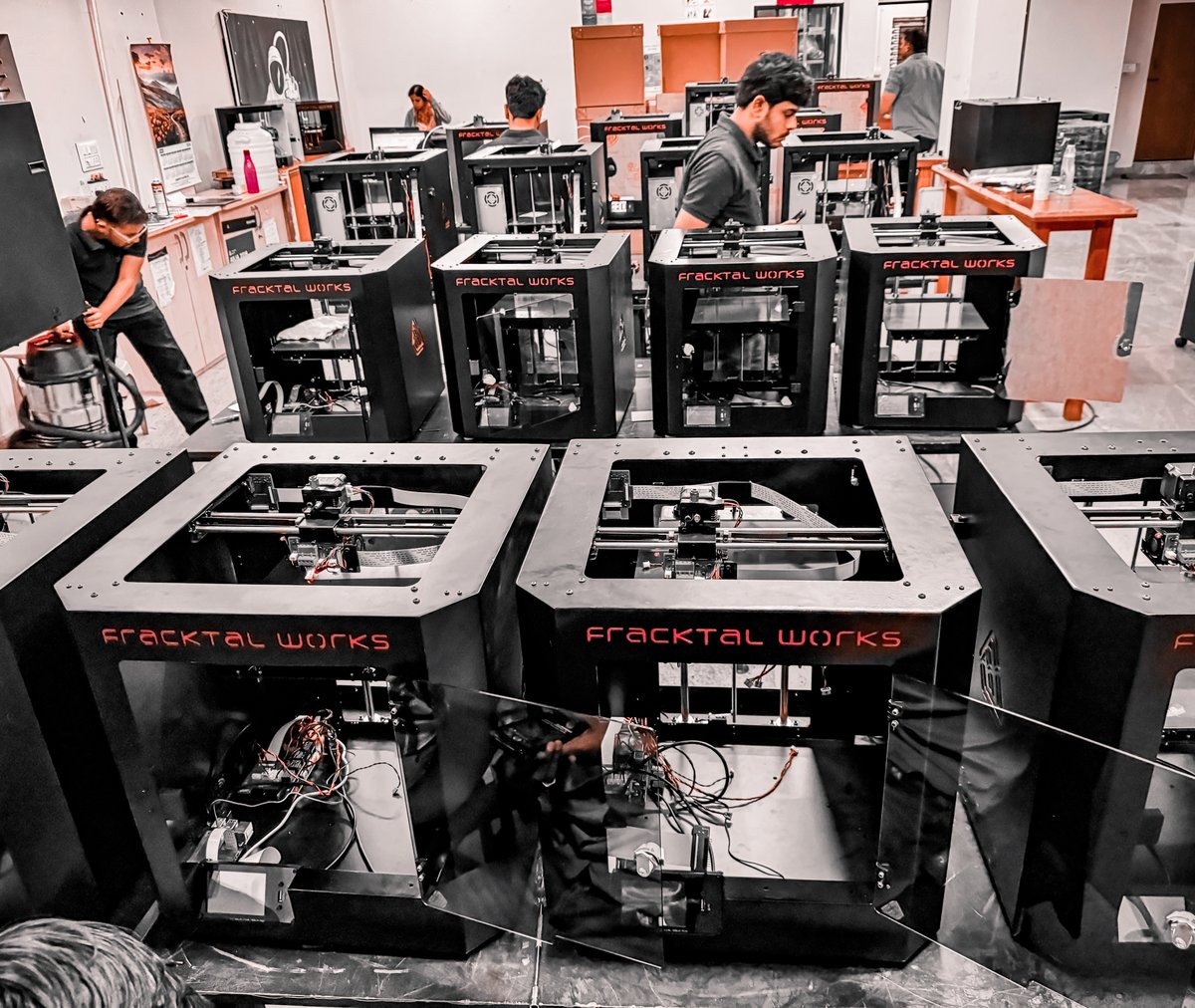 "Make in India" in Action at <a href="/fracktalworks/">Fracktal Works</a> 🇮🇳

📈 India's changing - more maker-friendly. Better policies, support, and talent.

These aren't just machines. It's our resilience, grit, and belief in 'Make in India'.

#MakeInIndia #3DPrinting  #Aatmanirbhar #AatmanirbharBharat