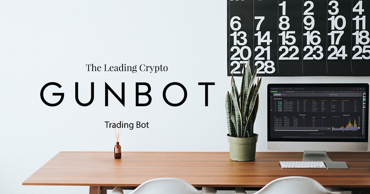 GunbotN's tweet photo. Gunbot is the oldest crypto trading bot on the market. It is based on a community of over 23k traders with every single strategy tested for profitability. Start trading now with Gunbot on your favourite exchange using one of the 725+ strategies. 
Checkout https://t.co/LQdmpP15aV https://t.co/4PrbPgutuw