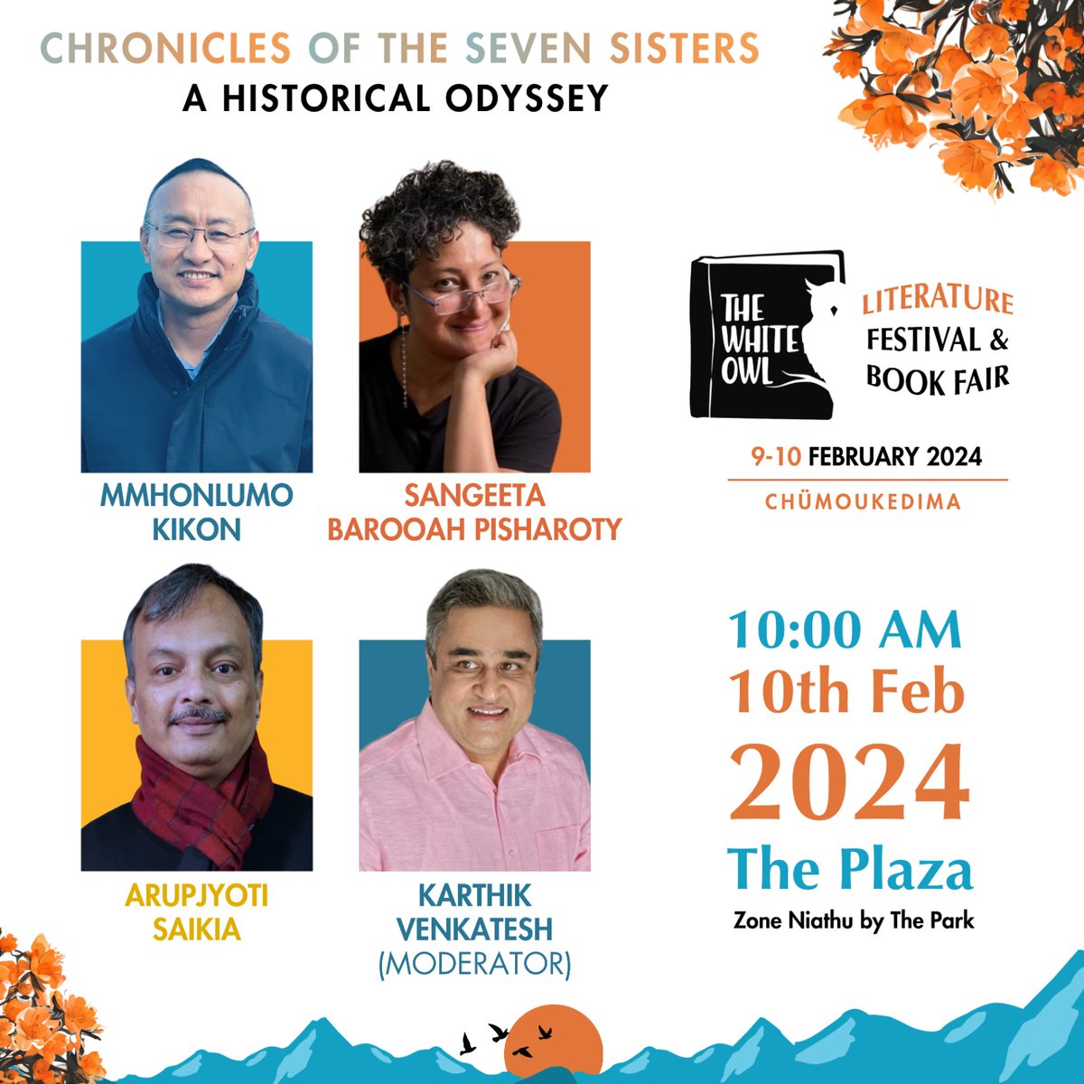 Penguin India (@penguinindia) on Twitter photo Did you think we were done? There are so many more author sessions to attend at <a href="/TWO_Nagaland/">The White Owl_Nagaland</a>!
<a href="/nanditabasu2/">Nandita Basu</a> <a href="/mansig84/">mansi dhanraj shetty</a> <a href="/AnuragBasnet82/">Anurag Basnet</a> <a href="/maitreya_yogesh/">Yogesh Maitreya</a> <a href="/MmhonlumoKikon/">Mmhonlumo Kikon</a> <a href="/sangbarooahpish/">Sangeeta Barooah Pisharoty</a> <a href="/karthik_venk/">Karthik Venkatesh ( کارتِک وینکٹیش, ਕਾਰਤਿਕ)</a> Did you think we were done? There are so many more author sessions to attend at <a href="/TWO_Nagaland/">The White Owl_Nagaland</a>!
<a href="/nanditabasu2/">Nandita Basu</a> <a href="/mansig84/">mansi dhanraj shetty</a> <a href="/AnuragBasnet82/">Anurag Basnet</a> <a href="/maitreya_yogesh/">Yogesh Maitreya</a> <a href="/MmhonlumoKikon/">Mmhonlumo Kikon</a> <a href="/sangbarooahpish/">Sangeeta Barooah Pisharoty</a> <a href="/karthik_venk/">Karthik Venkatesh ( کارتِک وینکٹیش, ਕਾਰਤਿਕ)</a>