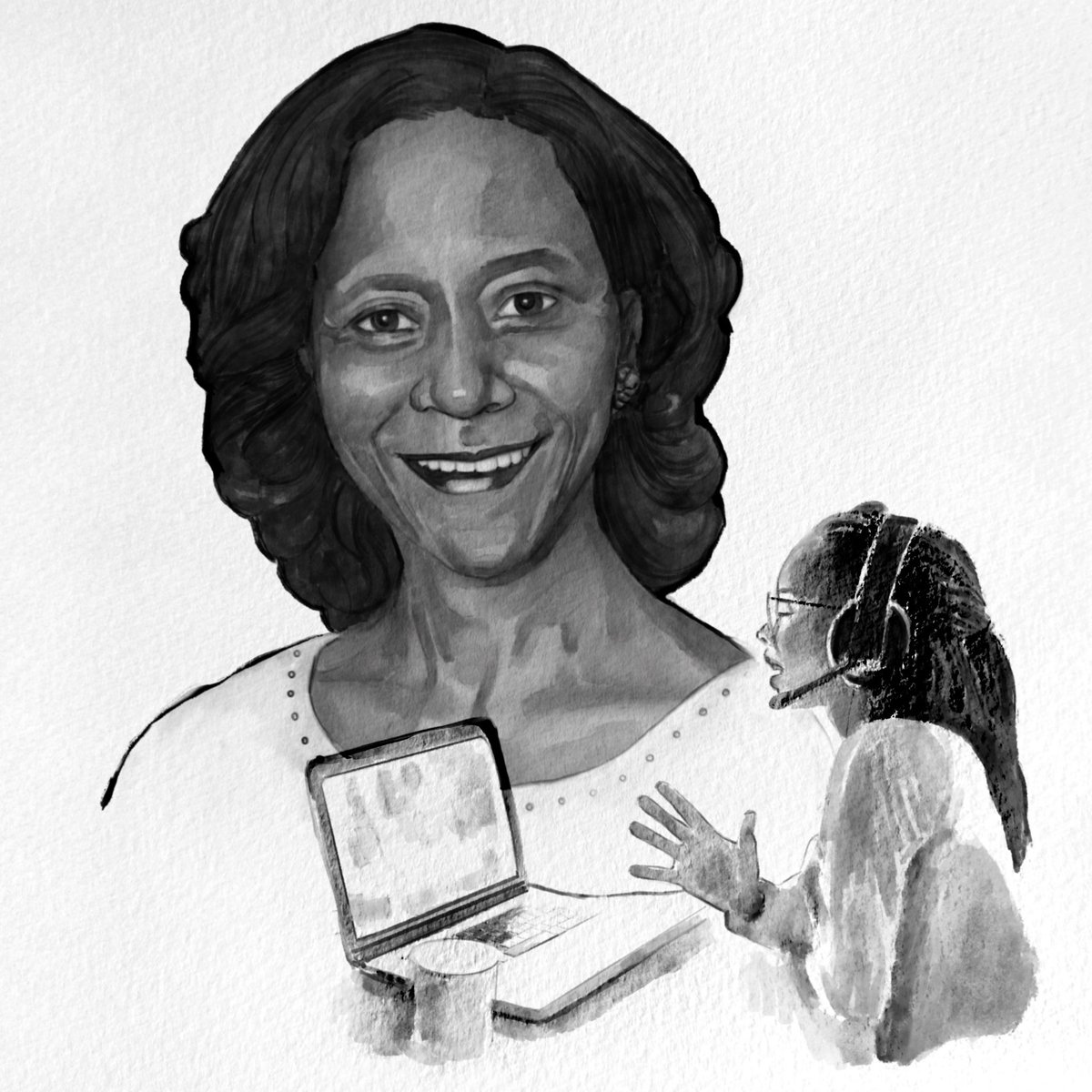 Marian Rogers Croak - Vice President of Engineering at Google. She holds more than 200 patents. Including a patent for VoIP (Voice over Internet Protocol) Technology allowing users to make calls over the internet instead of a phone line. xoxo, Tiff. 💋 #art #bhm  #blackinventors