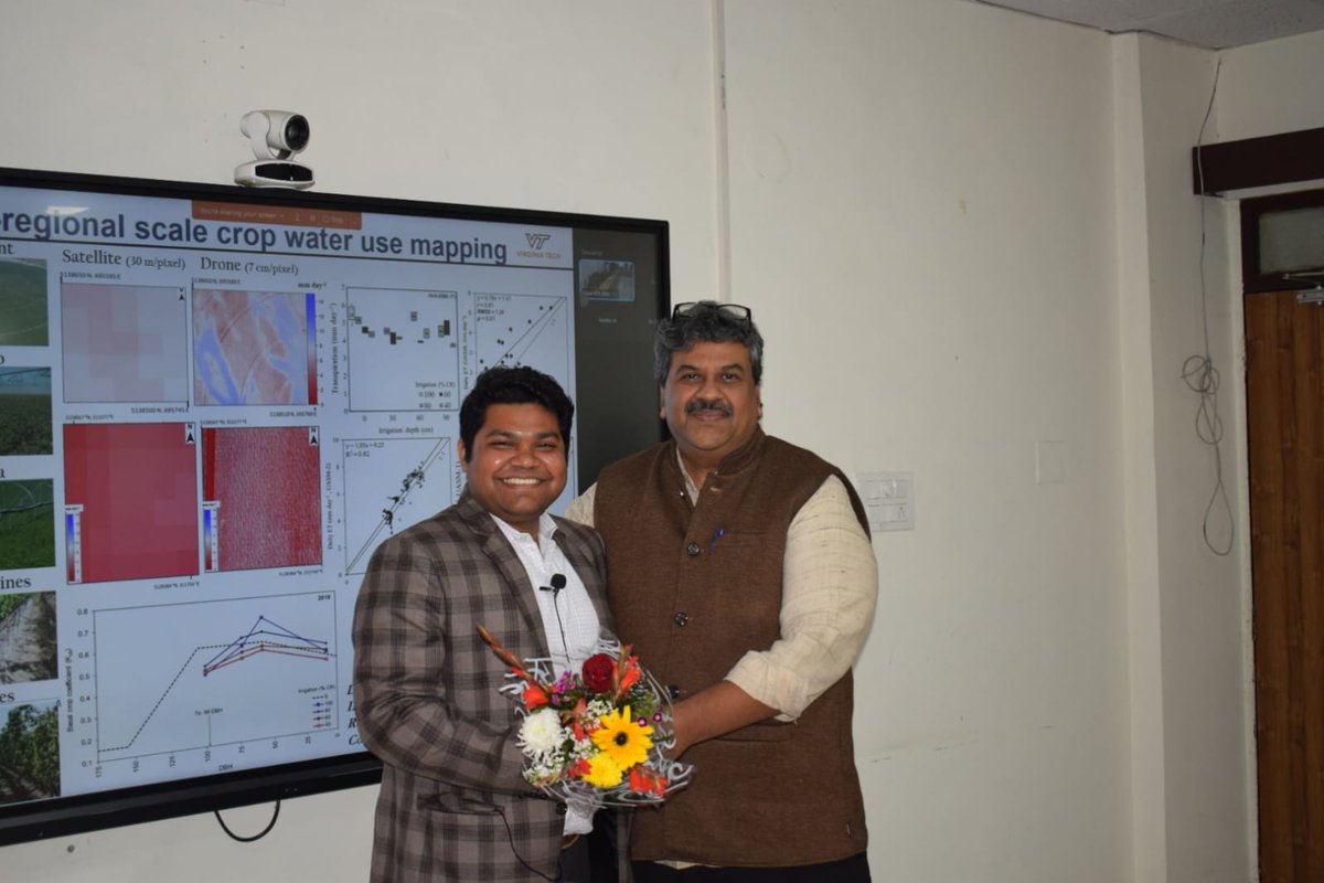 absikumar's tweet photo. Also delivered an invited talk on "User-Inspired Digital Agriculture Through Multimodal Data and Artificial Intelligence," for @IEEE IIT Roorkee, and @IEEE Uttar Pradesh section @IEEE_GRSS chapter. Looking forward to much more of these. https://t.co/OjtoqMdXH1