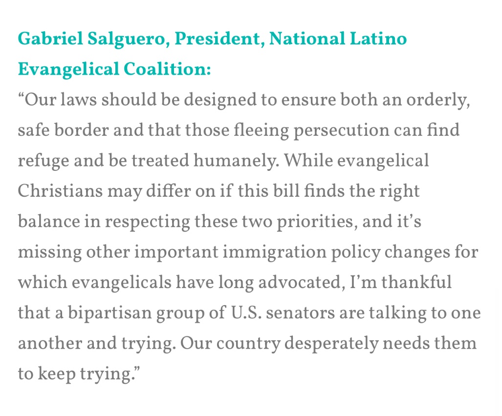Today, the Evangelical Immigration Table sent a letter to Members of Congress affirming the bipartisan efforts of @SenatorLankford, @SenMurphyOffice & @SenatorSinema to fund & reform asylum & border dynamics evangelicalimmigrationtable.com/evangelicals-r…