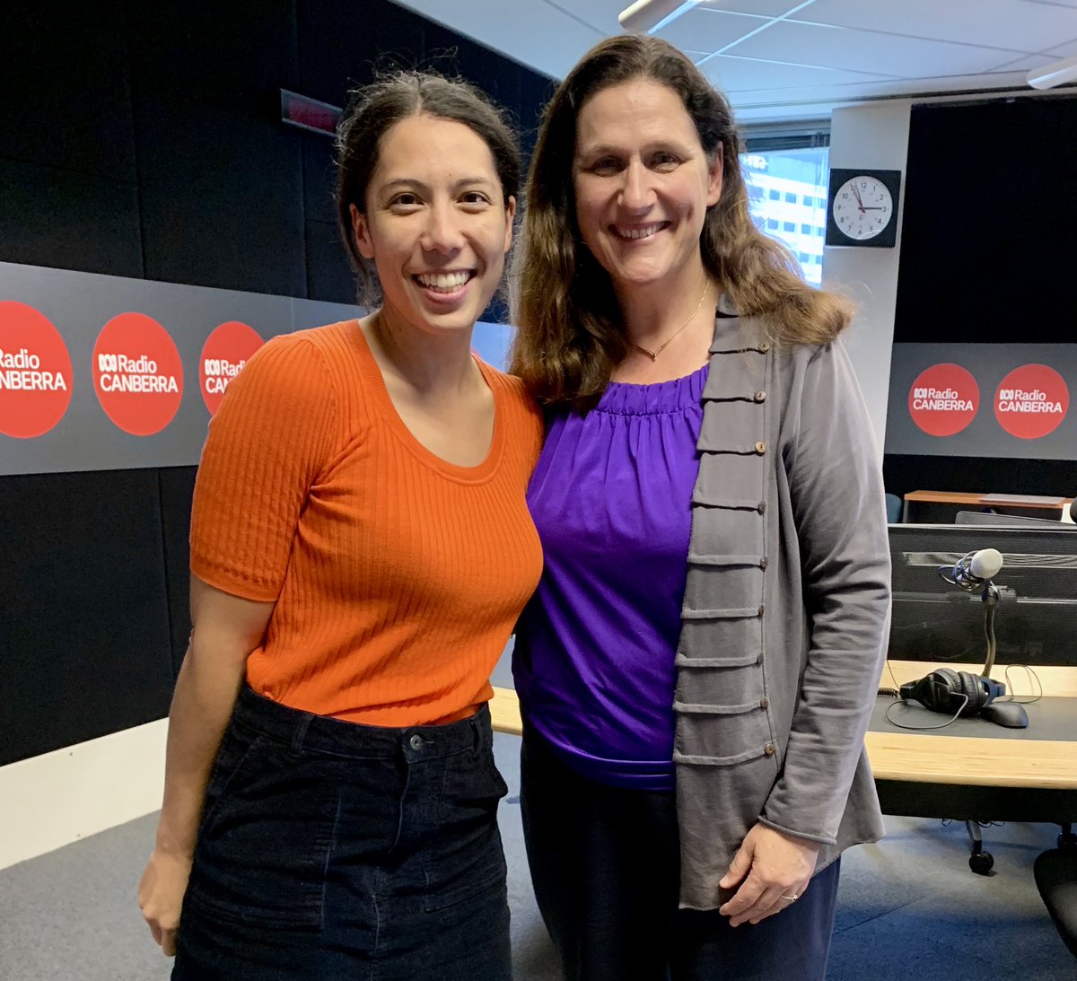 catherineordway's tweet photo. Great to be back in the @abccanberra studio to talk about what we love about sport & why the @enhanced_games sends all the wrong messages to our kids @UniCanberra 🏀 🎾 🏊 🏄🏻♀️💃🏽 ⚽️ 🏃🏻♀️ 🏉 🎯 #ABCcanberra @UC_RISE @abcsport https://t.co/dtbwNvJll2