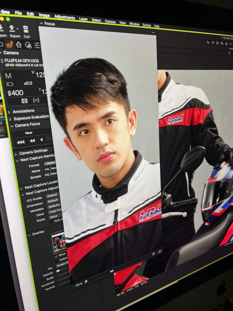 rolyhstudio's tweet photo. In the look! Some BTS photos of the newest model of Honda Motors PH and dapper endorser of David Licauco with our very own @RolyHalagao , as Casting Director for this huge motorcycle project.

#DavidLicauco 
#davidlicaucoforhonda
#rolyhalagao
#castingdirector https://t.co/h3ywucpjLw