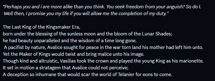 AtelierApricity's tweet photo. About King Avalice Niente y Praesul https://t.co/e1B5BbSuIt
