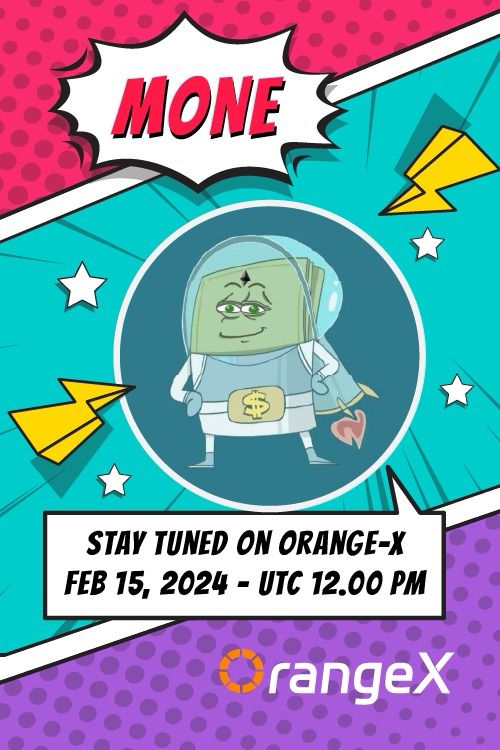Surf the #Crypto wave with #MONE Token! 🚀

✅ Top 100 Token
🔄 Swap ETH for MONE on Uniswap
👛 Track with Gecko geckoterminal.com/eth/pools/0x86…

🎉 Launching on CEX 15 th Feb ’24!
🔗 0x24a5FE2C2240e58252CDFc43bB94ae67d2eAD218
🌐 mone.yt

#InvestInFun #memecoins