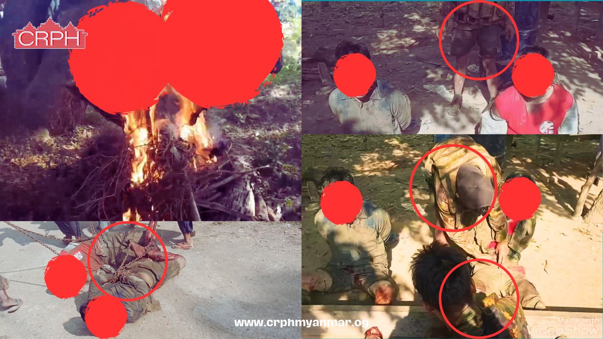 Another evidence of military junta's troops tortured and burnt young two men alive happened on Nov 2023 in Magway.

With total impunity, military junta have committed the cruel and brutal crimes across the country. The perpetrators must be held accountable for their crimes.