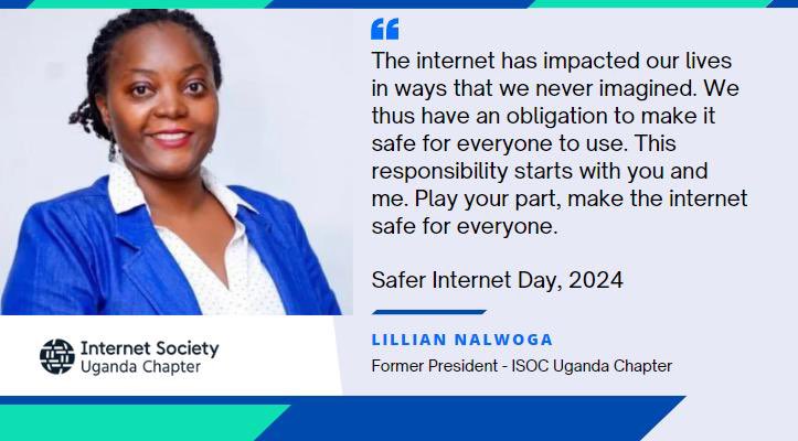 Day 2 of our celebrations for the #SaferInternetDay 2024, our former president @lilna elaborates the impact of the Internet to our day to day lives. @ISOC_Foundation @internetsociety