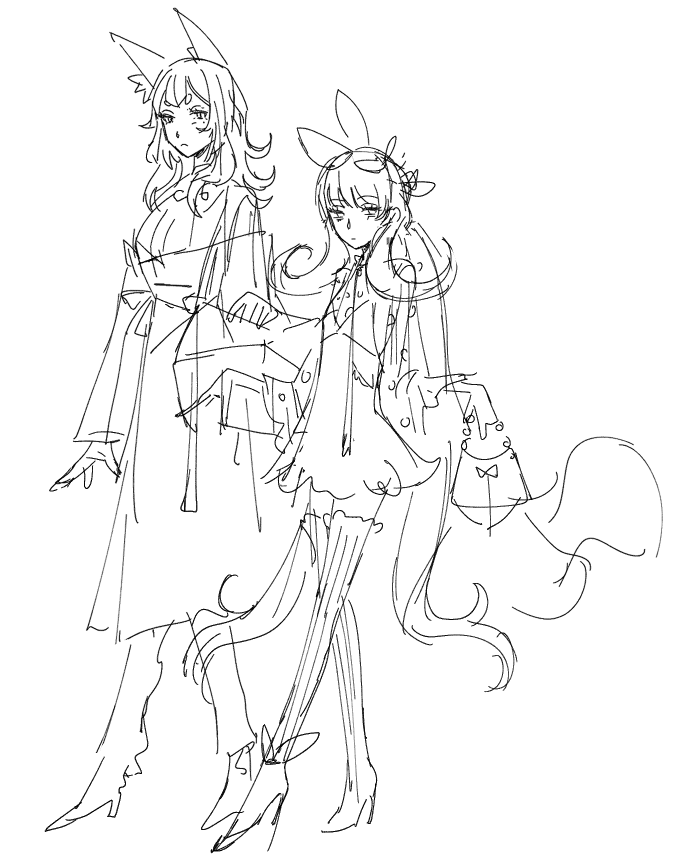 tinynastyhat's tweet photo. dumping some sadly unfinished sketches here https://t.co/3hYdeZGhOQ