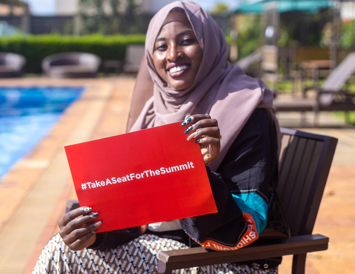 Kulla_Christine's tweet photo. #TakeASeatForTheSummit Is a global calling commitment summit to end Fgm/c by closing the funding gap.... Proud to be part of this great calling 👏 https://t.co/Rhira7luFM
