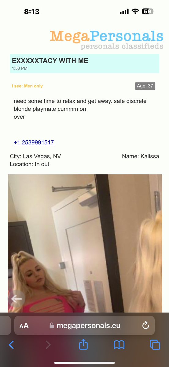 jackpotbree's tweet photo. #LasVegas THIS IS A SCAM! Someone stole my pictures! Dont get scammed! https://t.co/SwHQe849Qu