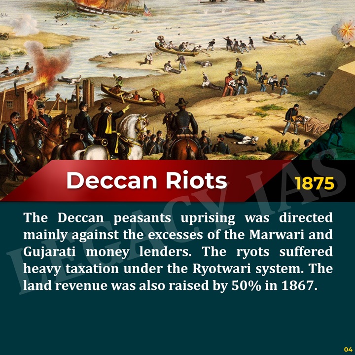 Legacy_ias's tweet photo. Major Pre-Independence Agrarian Revolts !!!
#Indianhistory #history #GS1history #Majorrevolt #Agrarianrevolts #santhanrebellion #indigorevolt #Deccanriots #Legacyias https://t.co/Qmn1E2AElb