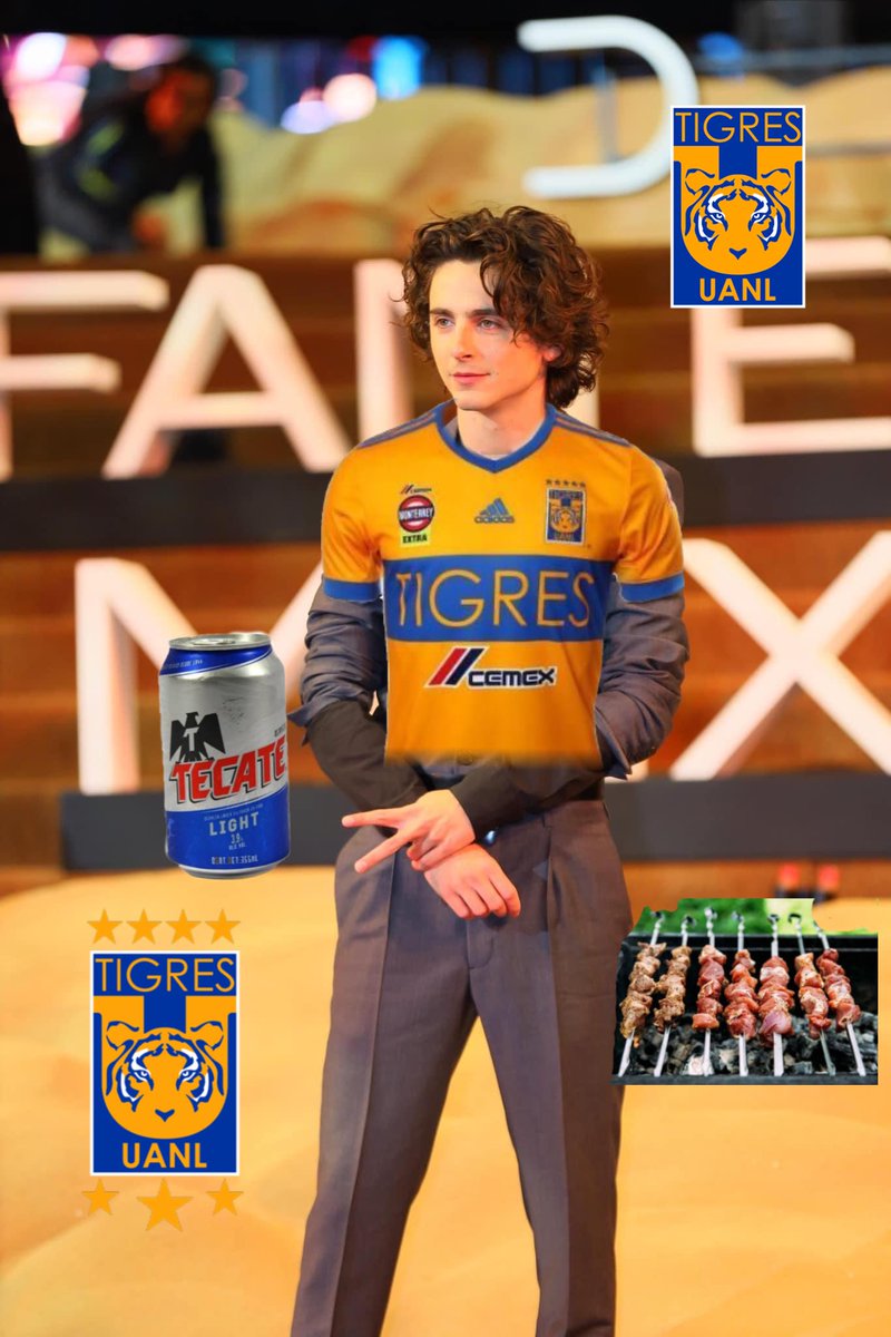 brunetteyegirk's tweet image. Buenas noches y que viva Timotheé Chalamet, los tigres y SAN NICOLÁS DE LOS GARZA AJUAAA, arráncale compa. 
#tigres #timothee