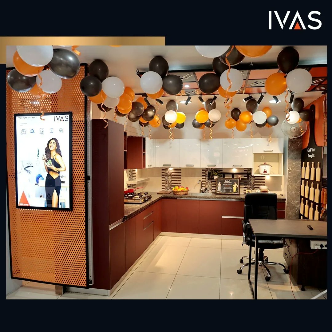 Explore the magic of smart design and style as you explore the newest IVAS’ Modular Kitchens & Wardrobes store, now in Ballia!

#IVASHomes #InspiringHomeEvolution #StoreOpening #NewlyLaunch #Stylish #Durable #HomeDecor #ArchitecturalProducts #ModularKitchens #Wardrobes
