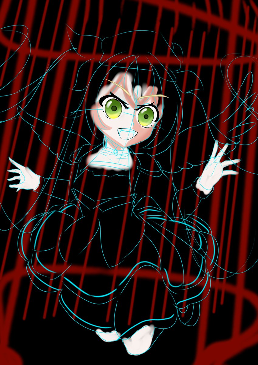 Seoraa0's tweet photo. There's no way I'm gonna finish this before Doki's first stream with my speed so yeah a wip that is 

Now you're free, Doki. LET'S SOAR HIGHER IN THE SKY
#DokiGallery #WIP https://t.co/ELpu6Pmgd3