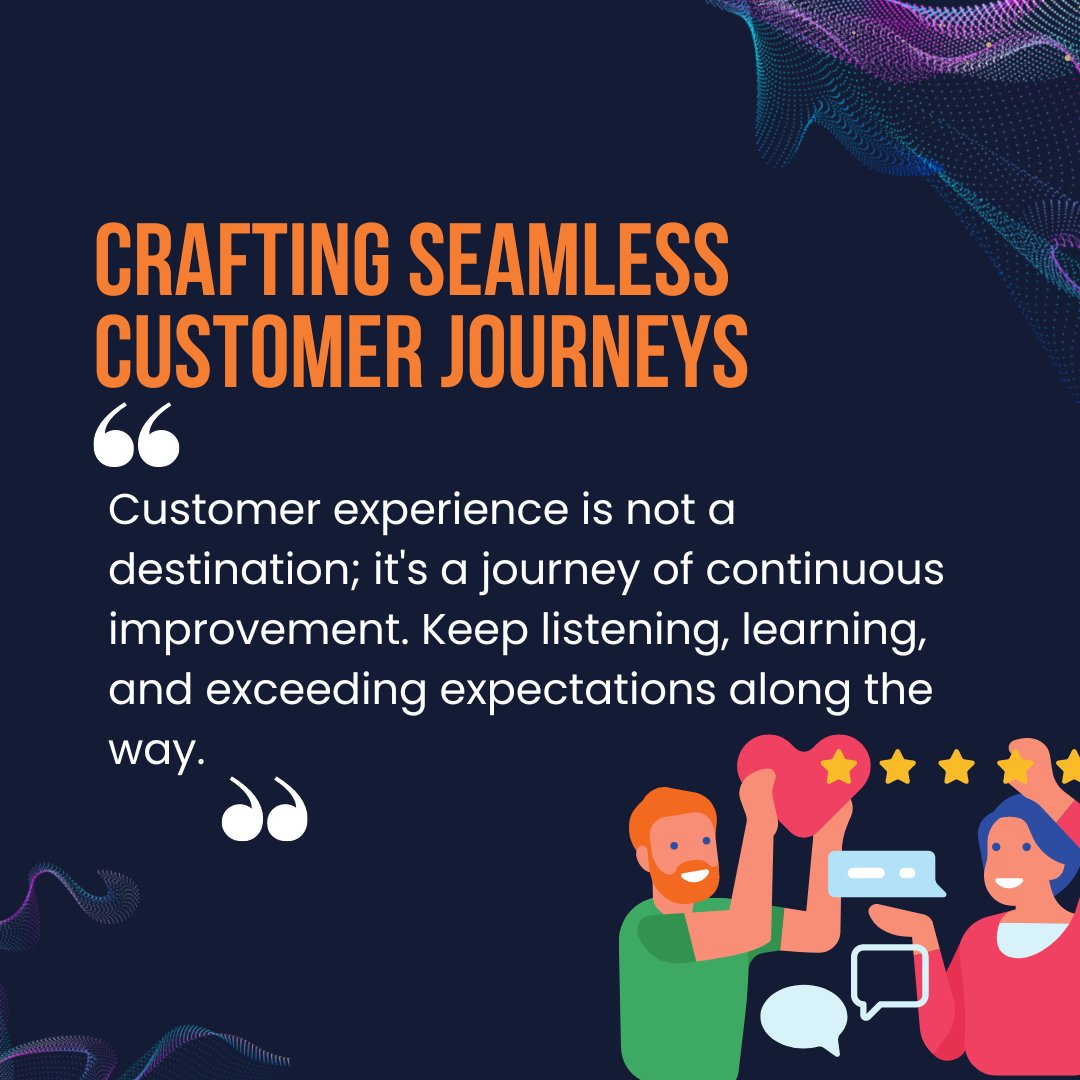 In today's dynamic business world, customer experience (CX) isn't a one-off effort, but a continuous journey of excellence.

Join the conversation and share your insights on making CX a consistent part of your business strategy. 

Learn more - bit.ly/498kMUW