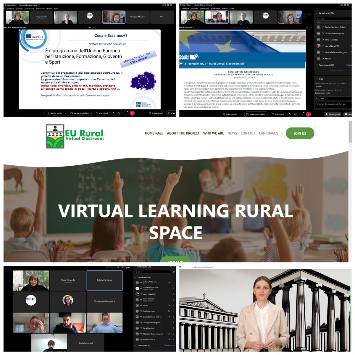 È nata la nuova #community per le scuole rurali europee. Si chiama #ruralvirtualclassroom ed è stata lanciata in un webinar da <a href="/indiresocial/">INDIRE</a> 
Strutturata con fondi <a href="/ErasmusPlusInd/">Erasmus+ INDIRE</a> #ka220 ci ha visto agire come unica scuola coinvolta.
<a href="/IndireSocial/">INDIRE</a> 
ruralvirtualclassroom.eu