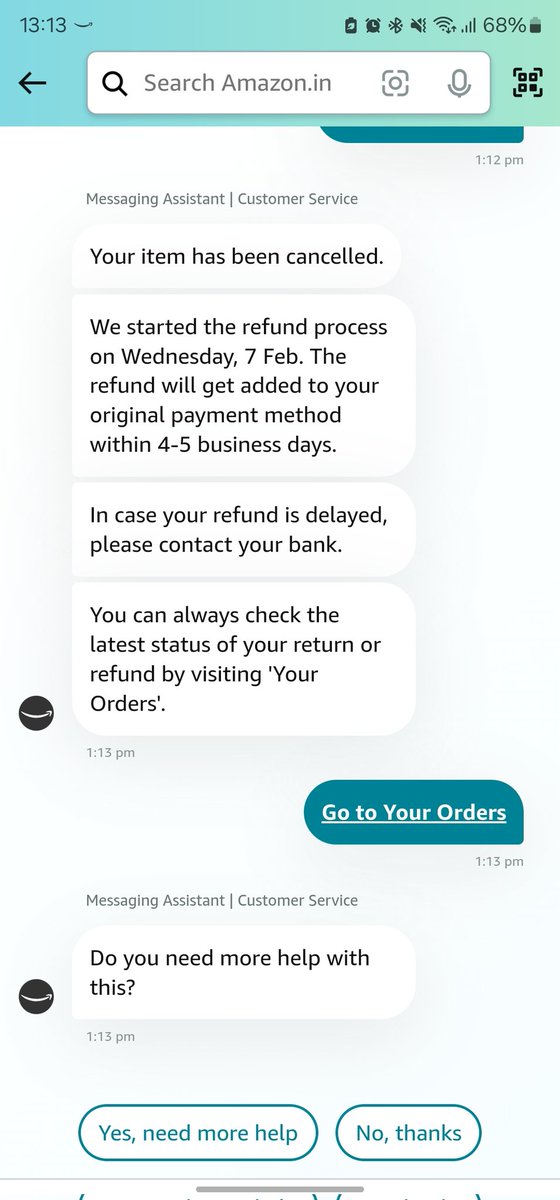 DarkKnightThapa's tweet photo. R u people from amazon stupid or what? How many times r u gnna strt refund process? Its been 3 times already. How many months i have to wait to get refund for an item i refused on 10 jan. Is this how ur refund process work? Making cx go wild? @AmazonHelp https://t.co/P8cMcrL27u