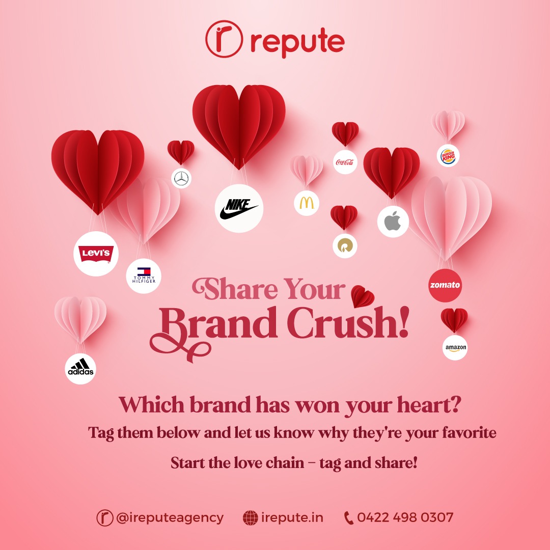 ireputeagency's tweet image. More than just logos, brands are the creators, storytellers, and game-changers that connect with us. So, what&apos;s your brand crush? Share the brand that you love in the comments below

#BrandCrush #StorytellingBrands #CreativeConnection #AuthenticBrands #GameChanger #BrandLove