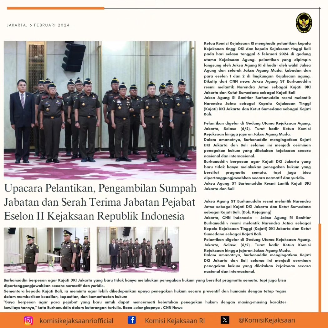 Komisi Kejaksaan RI (@komisikejaksaan) on Twitter photo 