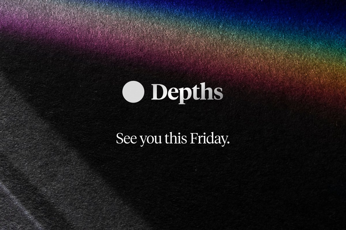 Depths 1.0 is here.

Get ready. 🍿
