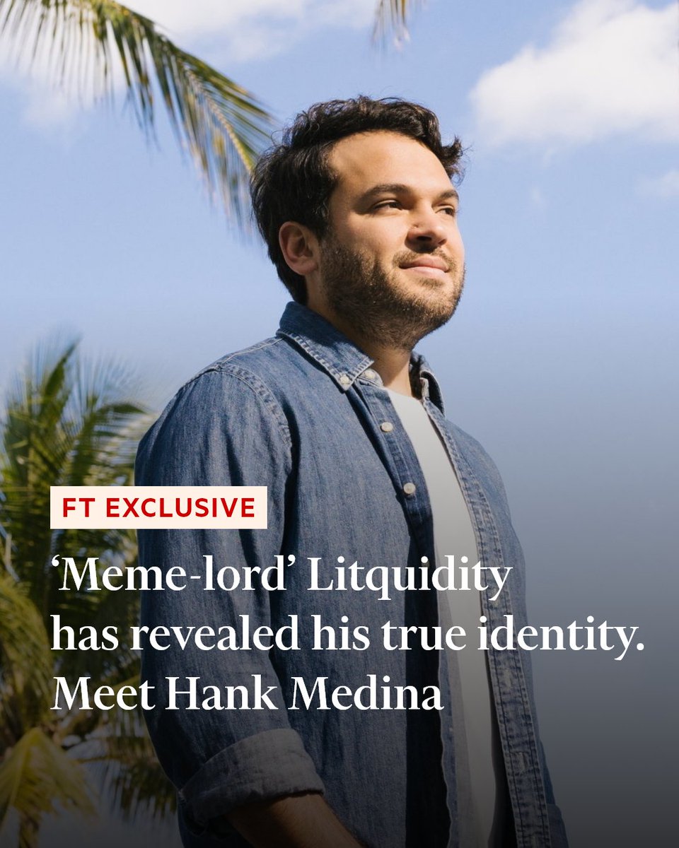 The 32-year-old banker, whose satirical alter ego has gained a cult-like following on Instagram, reveals his identity in an FT interview: on.ft.com/3OuCiuH