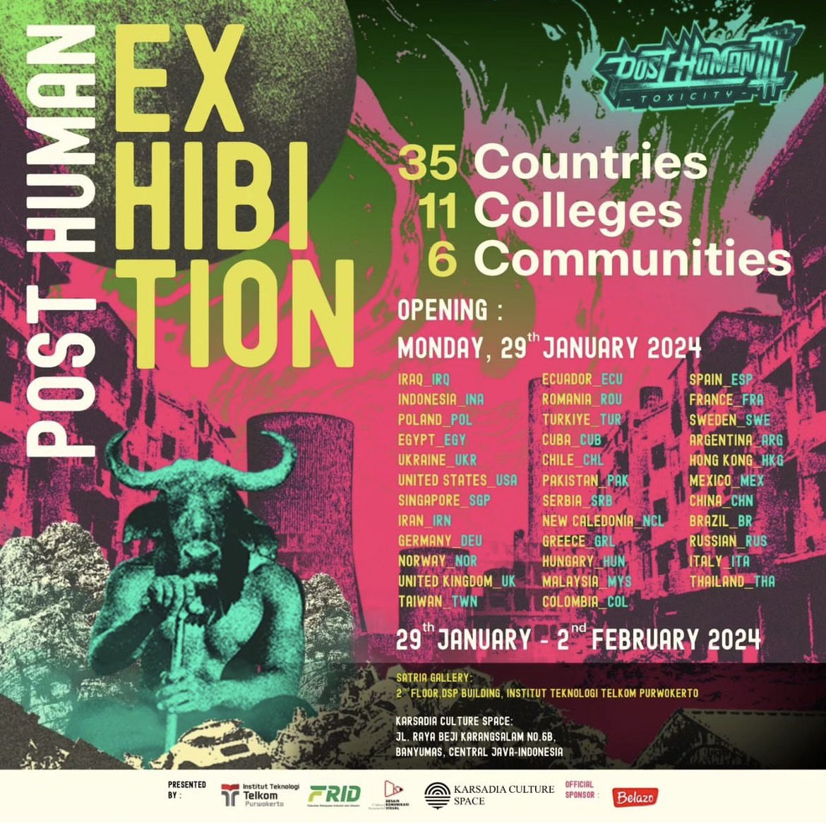 Late post
Post human exhibition

#nft #nftart #CleanNFT #XTZ   #NFTs #earhole #NFTCollection #NFTCommunity #NFTartist #Solana #SolanaCommunity