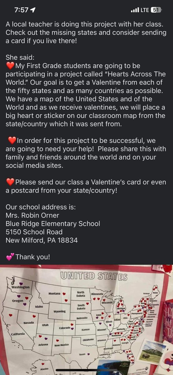 UniteWomenTX's tweet photo. This seems like a very cool project for first graders. https://t.co/kCldLZd2yo