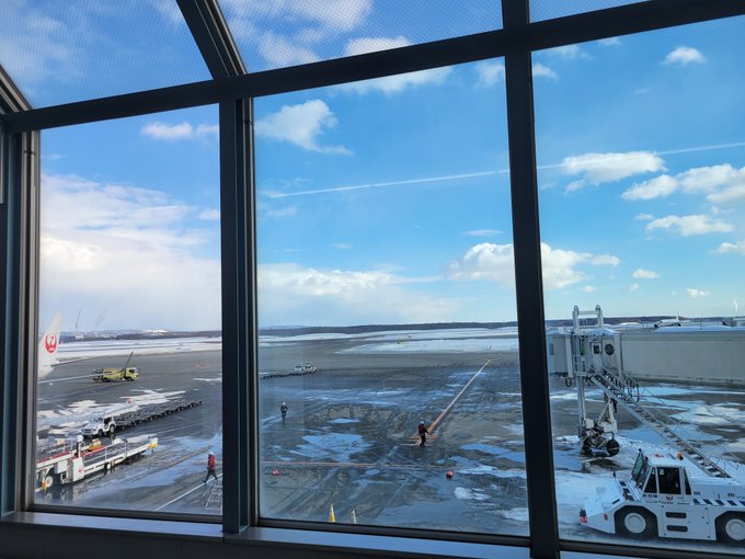 もうすぐ出発。
短い間だったけどめちゃくちゃ楽しかった!
ありがとう北海道 