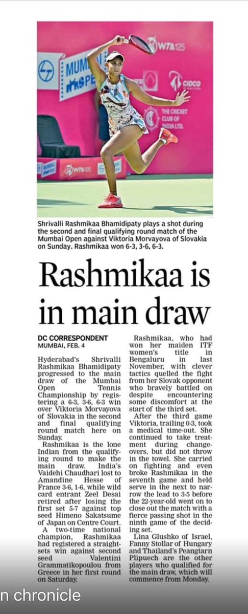 Shrivalli Rashmikaa Bhamidipaty tweet media