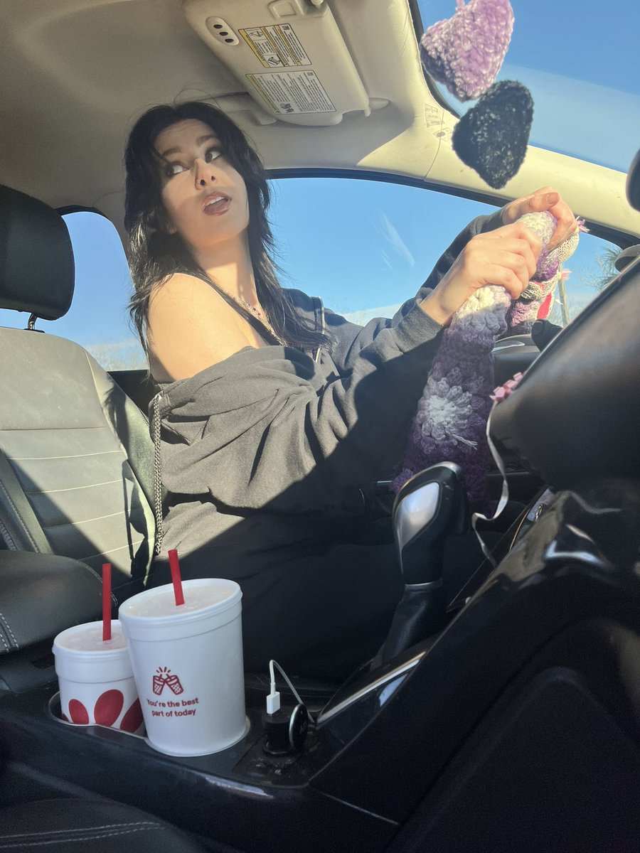 Boland2Courtney's tweet photo. Get in loser we’re driving 2 and a half hours to get our hair done w/@abbeyjohnson24 https://t.co/d6wiKHn09S