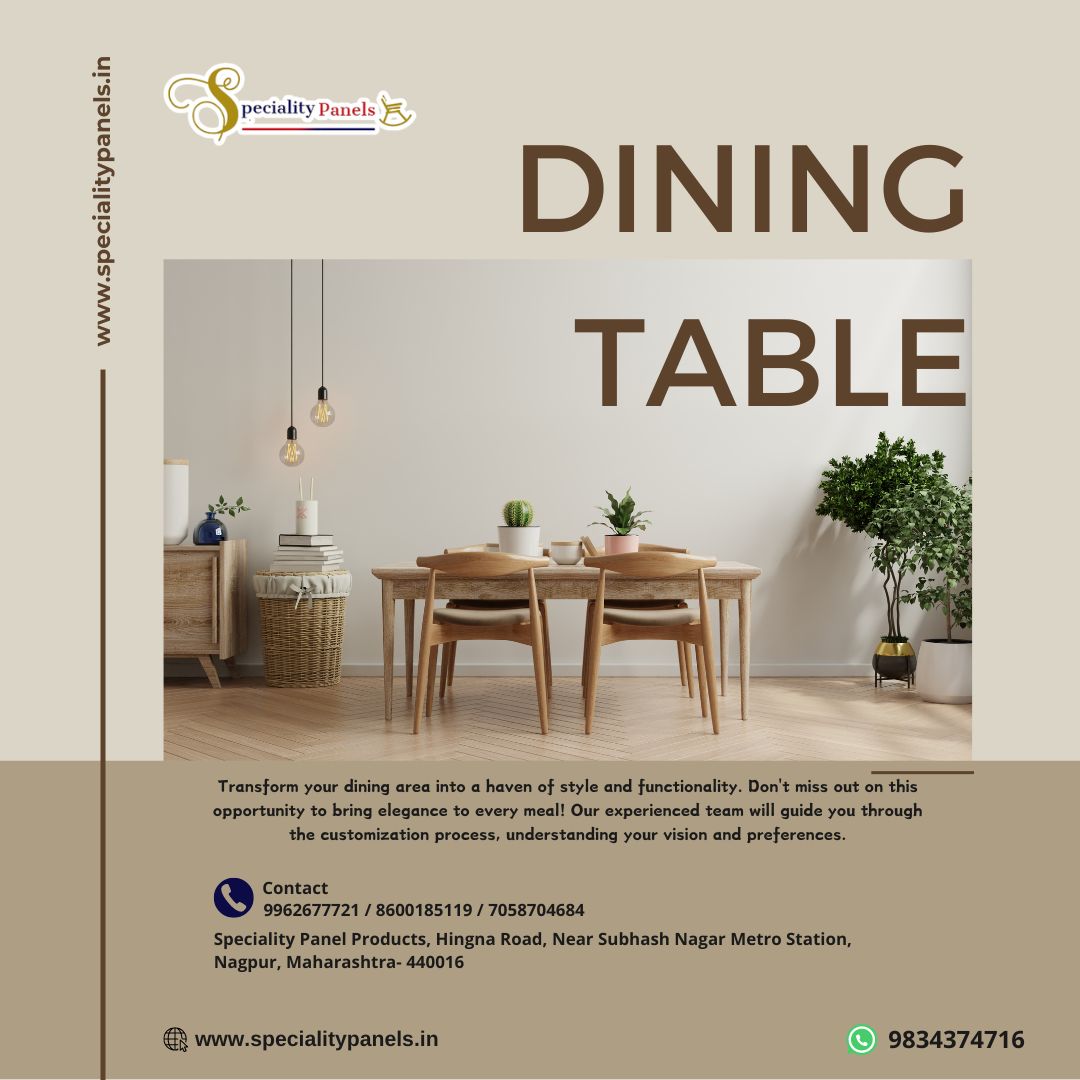 Specialitypanel's tweet photo. Indulge in the art of dining with our premium collection of dining tables, now on a limited-time sale! Upgrade your space and create lasting memories with family and friends around a stylish centerpiece.

Enjoy significant discounts on our premium dining tables.
#Specialitypanels https://t.co/QqDvj98Fof