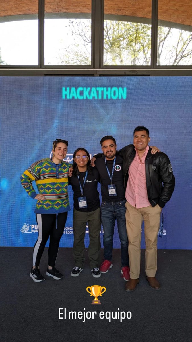 Ganamos tercer lugar en el Hackathon de <a href="/ETHCincoDeMayo/">ETH Cinco De Mayo 🔜 Devconnect</a> con ayuda de los estudiantes de la <a href="/umadpuebla/">Universidad Madero</a>, que además era su primer acercamiento a tecnologías blockchain. Un honor poder unir fuerzas por lo que realmente importa. #invasionregen