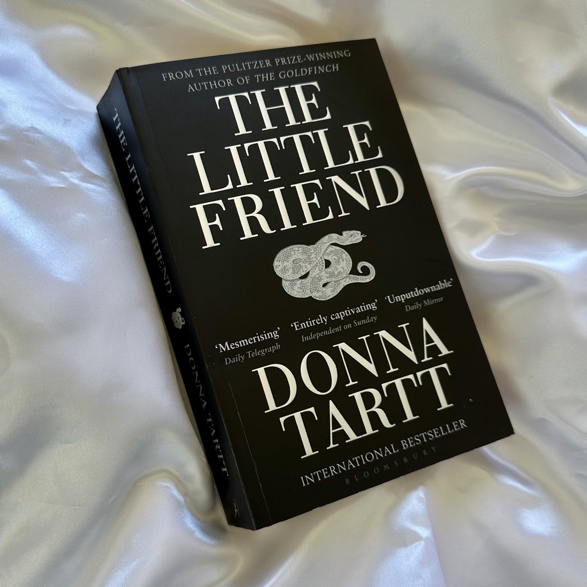 booksreadbyc's tweet photo. “Twelve years after Robin’s death, no one knew any more about how he had ended up hanged from a tree in his own yard that they had known on the day it happened.” #thelittlefriend #donnatartt https://t.co/gsIIEZDkFP