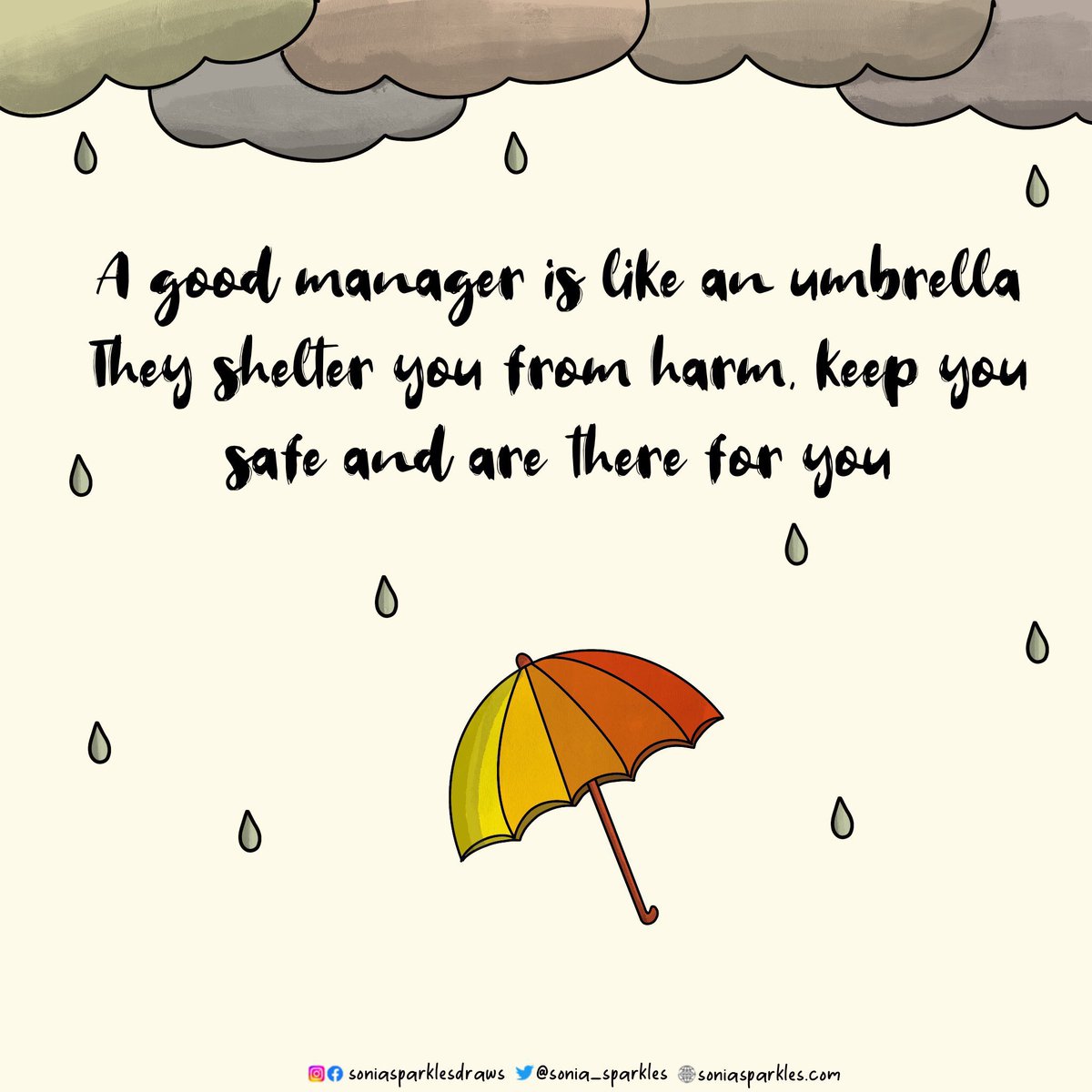 Umbrella of safety, inclusion &amp; support.
🌂 ☔️ ☂