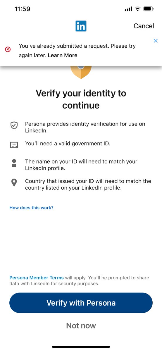 KowalskiDev's tweet photo. @LinkedInUK @LinkedIn I've been locked out of my account for 1 week now, can someone from the support team please help? It's impossible for me to recover my account by myself. #LinkedIn https://t.co/VLBWhzkWQ1