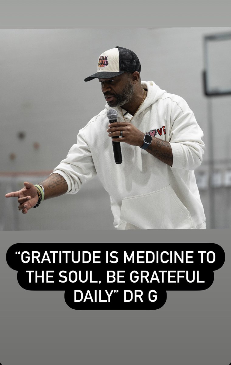 “A grateful soul lives long, and selfishness leads to soul death” #drgspeaksphd