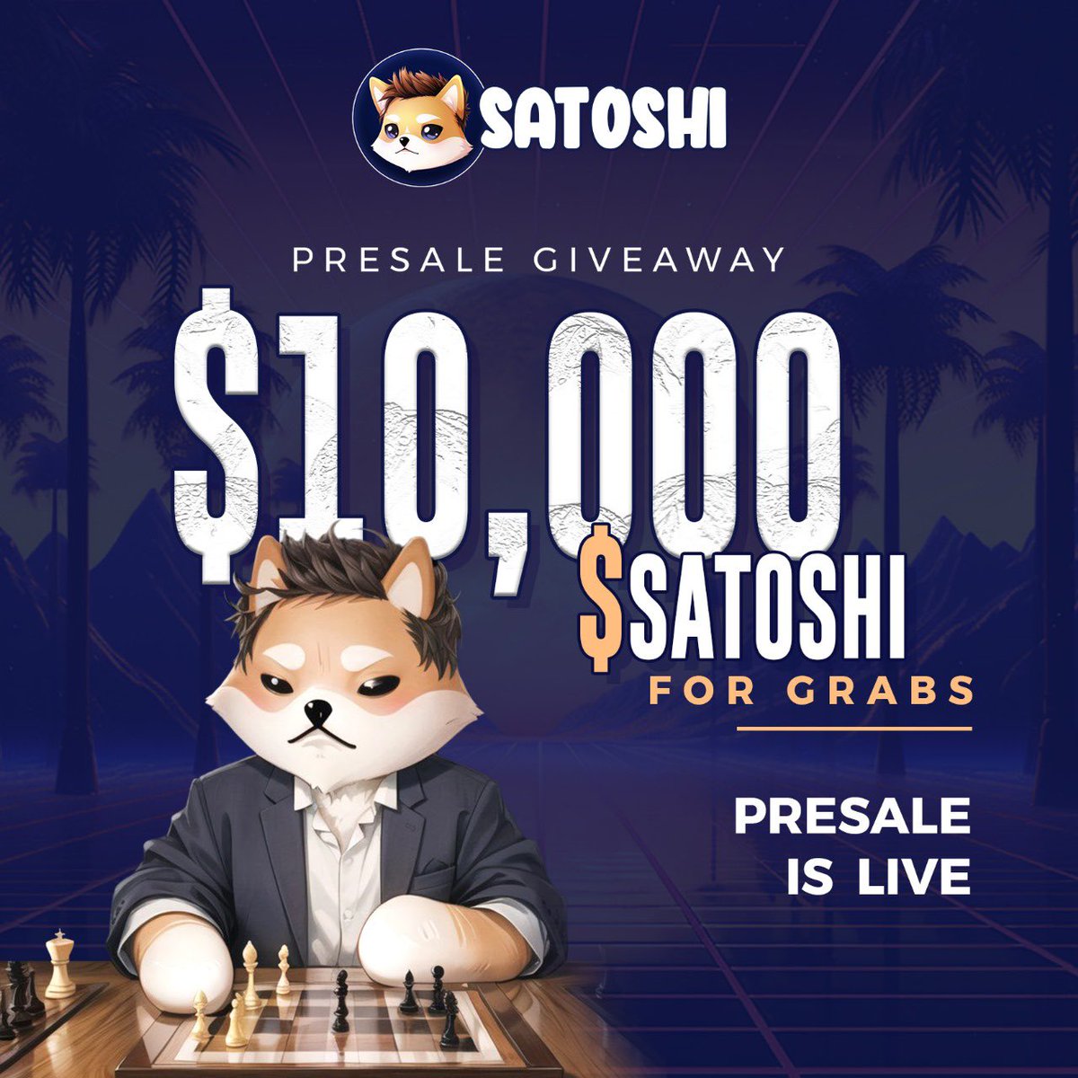 Crypto Mafia (@cryptomafia420) on Twitter photo Giving away some $Satoshi today β₯οΈ
β’ Follow me & <a href="/solana_satoshi/">SOLANA SATOSHI</a> π
β’ Drop your $SOL walletsπ
β’ Like & RT π
First 2000 to interact only #solana
~ 24 hrs β° Giving away some $Satoshi today β₯οΈ
β’ Follow me & <a href="/solana_satoshi/">SOLANA SATOSHI</a> π
β’ Drop your $SOL walletsπ
β’ Like & RT π
First 2000 to interact only #solana
~ 24 hrs β°