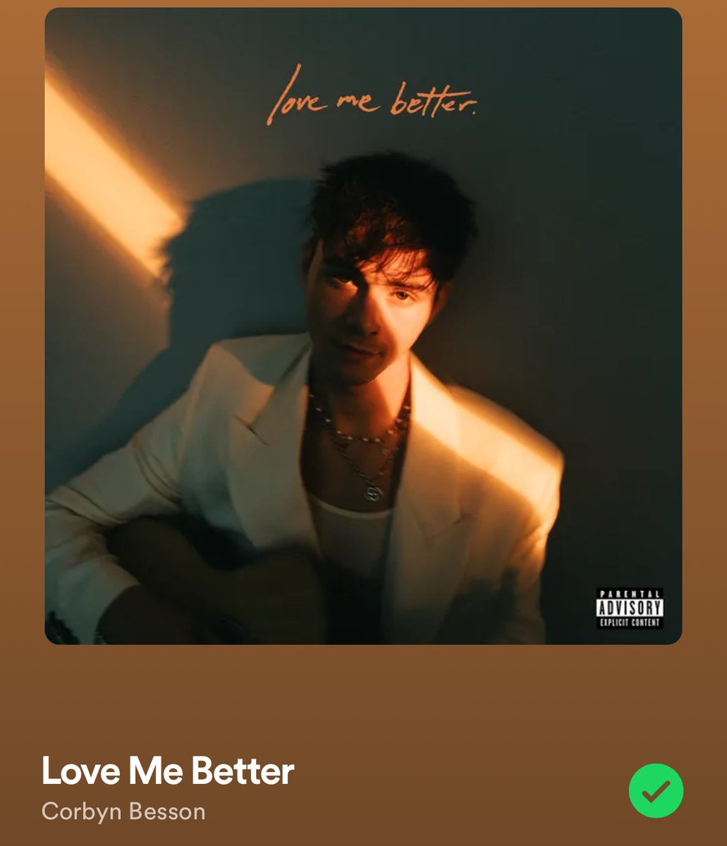 heartfulseavey's tweet photo. this is the only correct way to spread love me better. #lovemebetter @corbynbesson https://t.co/CmYO0ihzeH