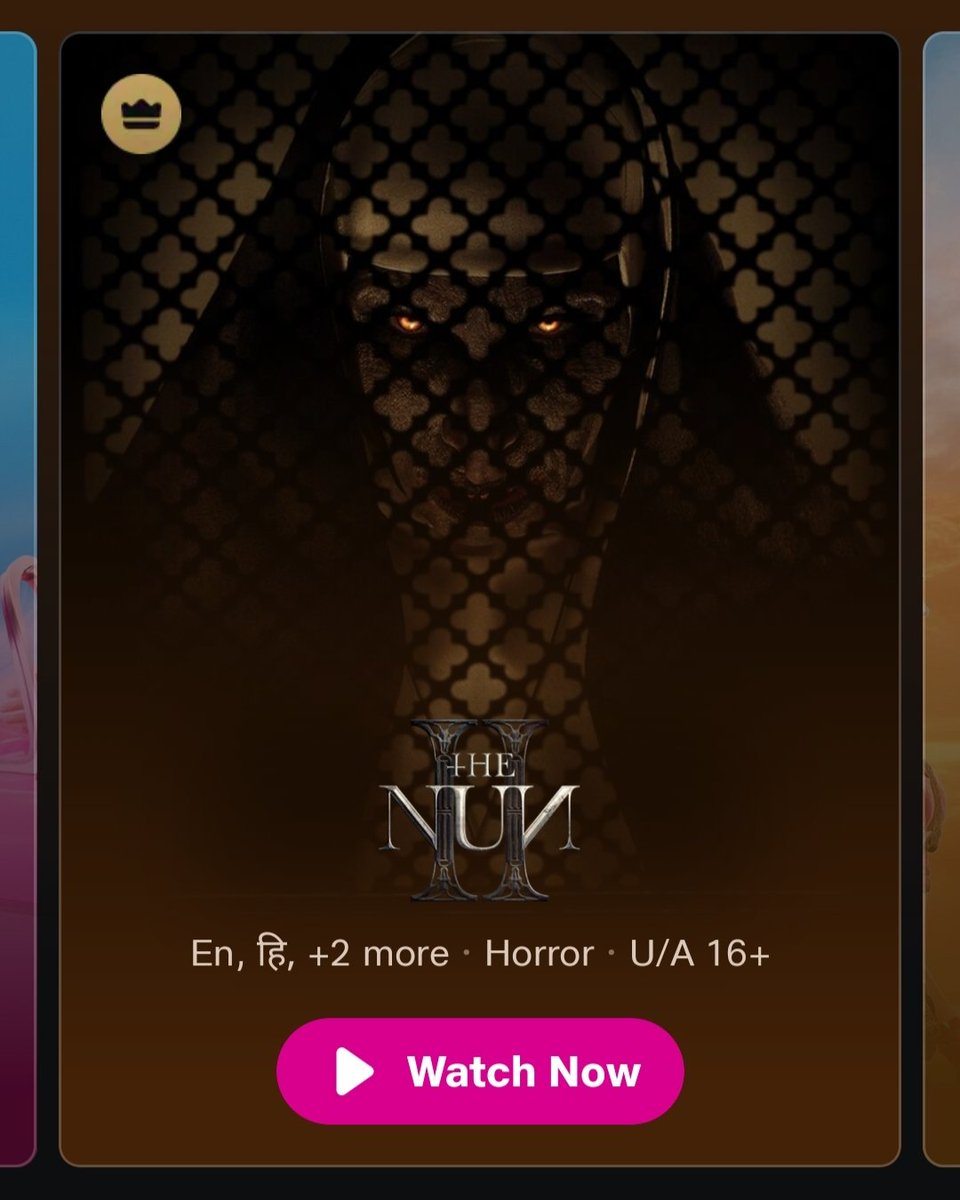 telugutvupdts's tweet image. #TheNun2 now streaming on #JioCinema in English,Telugu,Hindi &amp;amp; Tamil

Available only with premium subscription

#Nun2
