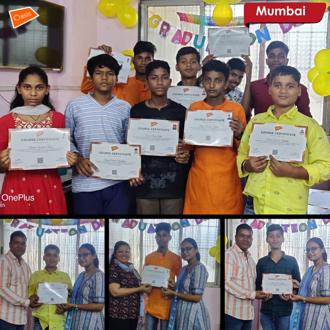 Oasisatindia's tweet photo. 🌟 Yet Another Exciting News! 🌟
On January 5th, 2024, we celebrated a remarkable milestone with our computer course graduates! 🎓✨
😍These incredible individuals have successfully completed their courses, marking a fantastic start to the new year❤️
#OasisIndia https://t.co/cc8e1VeR9k