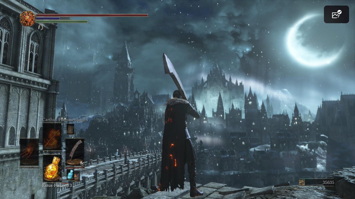 Always great to be here🗡🌖🖤
#DarkSouls3 
#PS5Share
