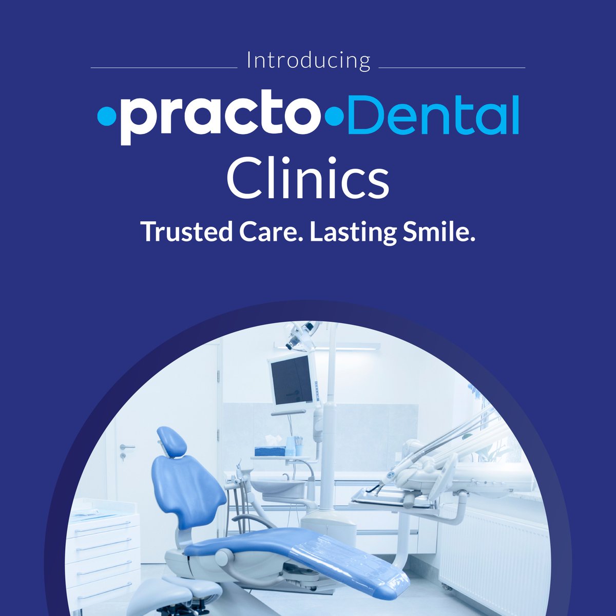 For 15+ years, we've revolutionized India's #healthcare. Today, we embark on a new journey to reshape the landscape of #dentalcare. Introducing Practo Dental Clinics – setting the standard for superior care nationwide. Find your nearest #PractoDentalClinic today! #Practo