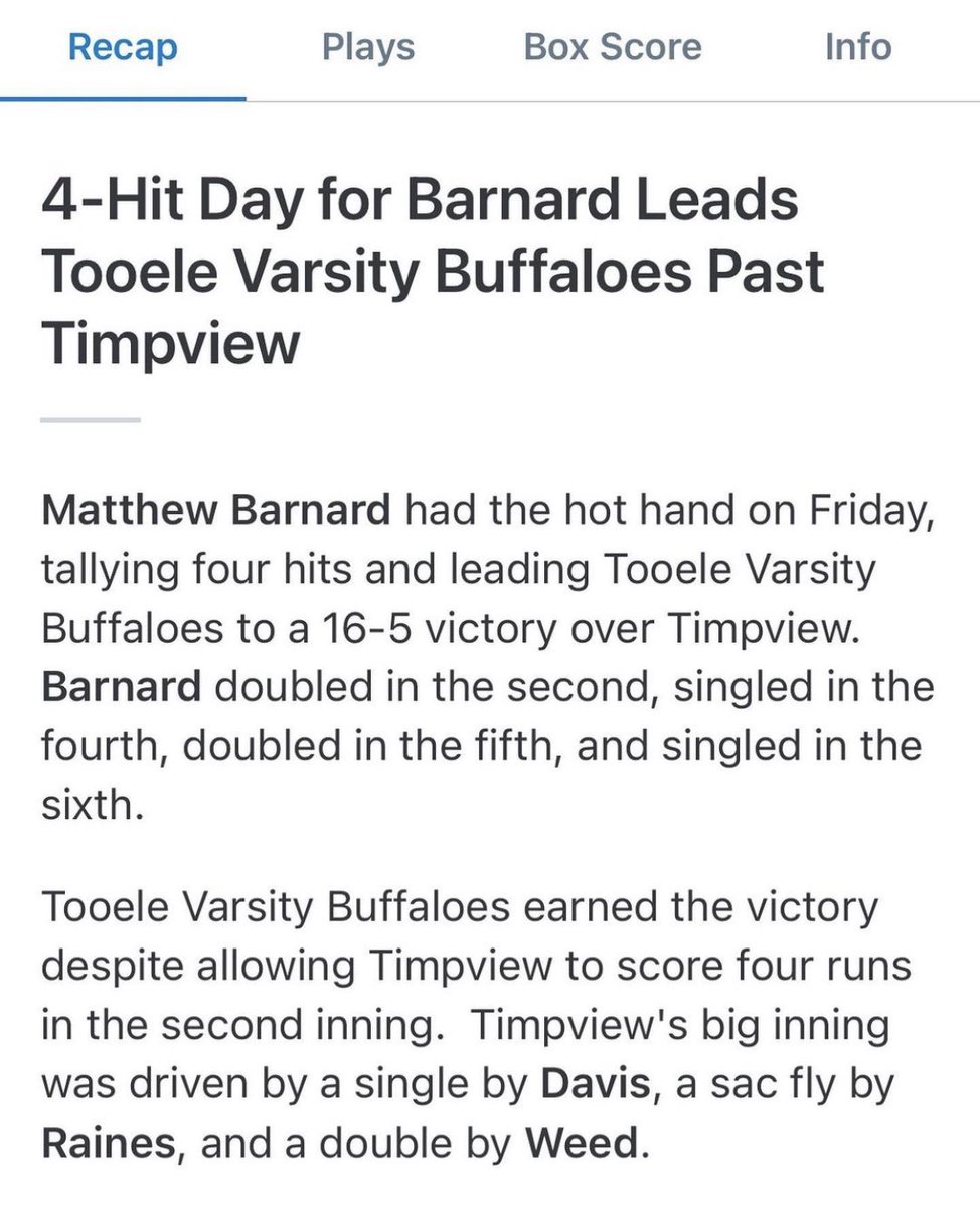 Highlight game from last season. 4-4 
2 doubles, 2 singles