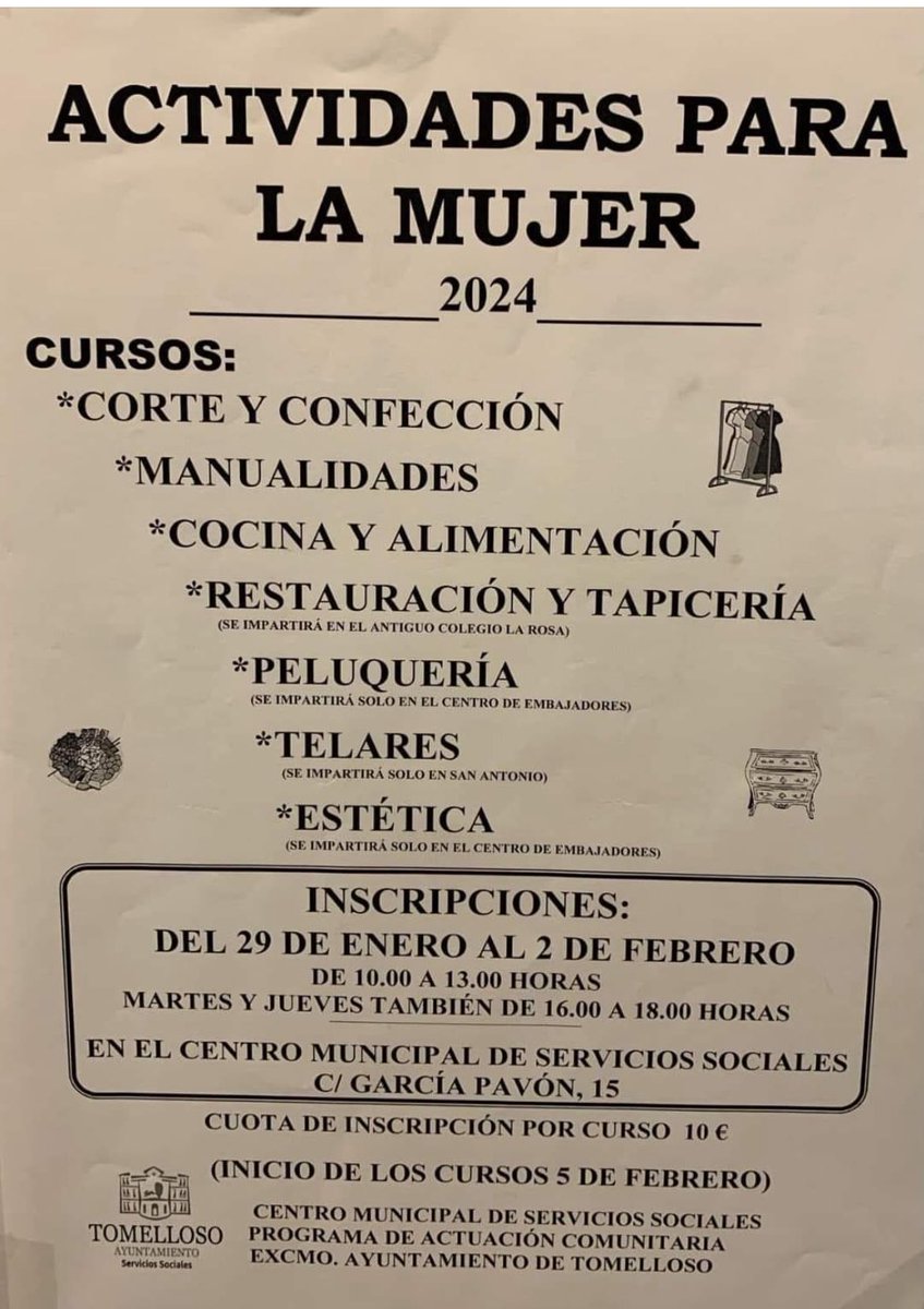 EBlascoMartin's tweet photo. No... 😡no es la Sección Femenina de 1934, es un anuncio actual del 2024.
Una muestra de cómo entonces,  hoy quieren tutelarnos , reeducarnos y adoctrinarnos. 
Este es el peligro de la falta de #Respeto de PP-Vox. 
Este #10FPorElRespeto a las mujeres 👩🏼‍🏫👮‍♀️👩🏾‍🎓👩🏾‍🍳👩🏻‍🌾👩‍🏭🧕🏽👵🏻 https://t.co/lknZ6moWAm