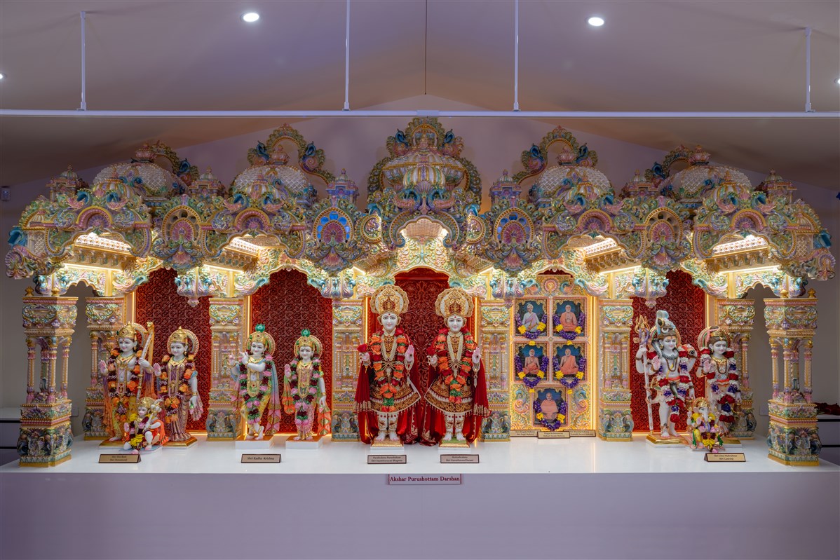 BAPS's tweet photo. Inauguration of New BAPS Shri Swaminarayan Mandir, Albury, Australia https://t.co/Sof99S1KIF https://t.co/JT2C3QAwlq