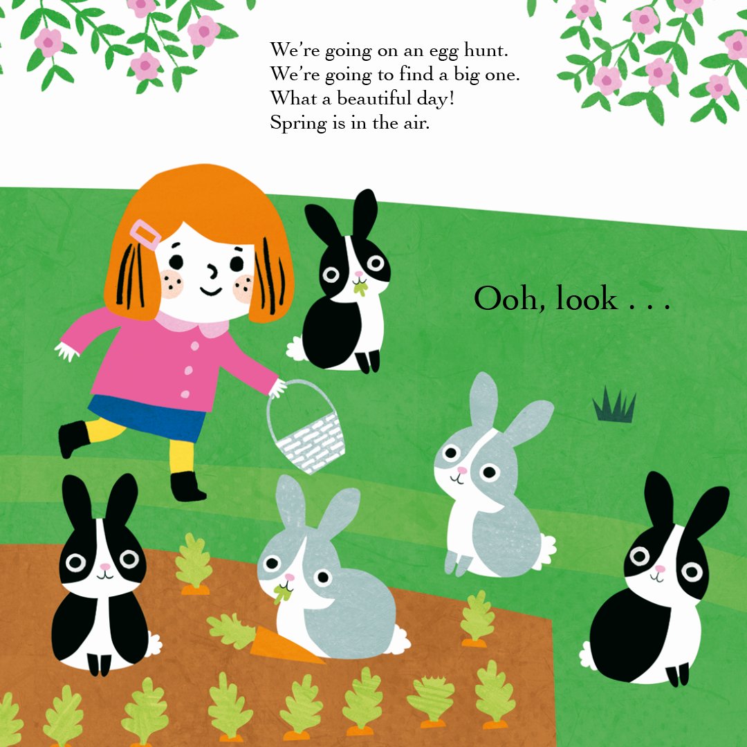 Nosy Crow (@nosycrow) on Twitter photo Three children are off on an Easter egg hunt! But first, they’ve got to get through the flapping hens, hungry bunnies & hopping frogs🪺
We’re Going on an Egg Hunt is filled with cute characters & fun surprises✨
Get your copy: ow.ly/1qrO50Qyh7R
<a href="/TegenEvans/">Tegen Evans</a> <a href="/AngieRozelaar/">Angie Rozelaar</a> Three children are off on an Easter egg hunt! But first, they’ve got to get through the flapping hens, hungry bunnies & hopping frogs🪺
We’re Going on an Egg Hunt is filled with cute characters & fun surprises✨
Get your copy: ow.ly/1qrO50Qyh7R
<a href="/TegenEvans/">Tegen Evans</a> <a href="/AngieRozelaar/">Angie Rozelaar</a>
