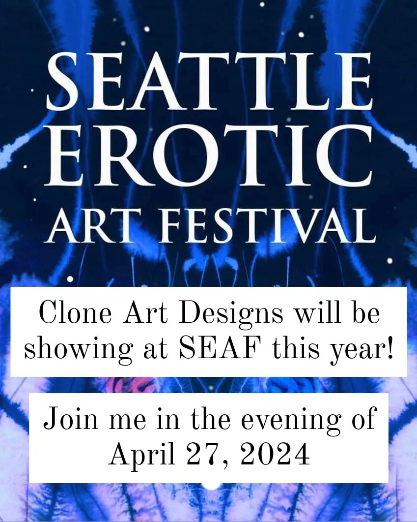 CloneArtDesigns's tweet photo. Clone Art Designs was accepted into the Seattle Erotic Art Festival this year! I plan to be in attendance the evening of April 27th, I hope most people I have created a wearable breastplate for can attend!

@whereisolga
@zeljiaa 
@katlynlacoste 
@phantomburned https://t.co/ZSegRNnnew