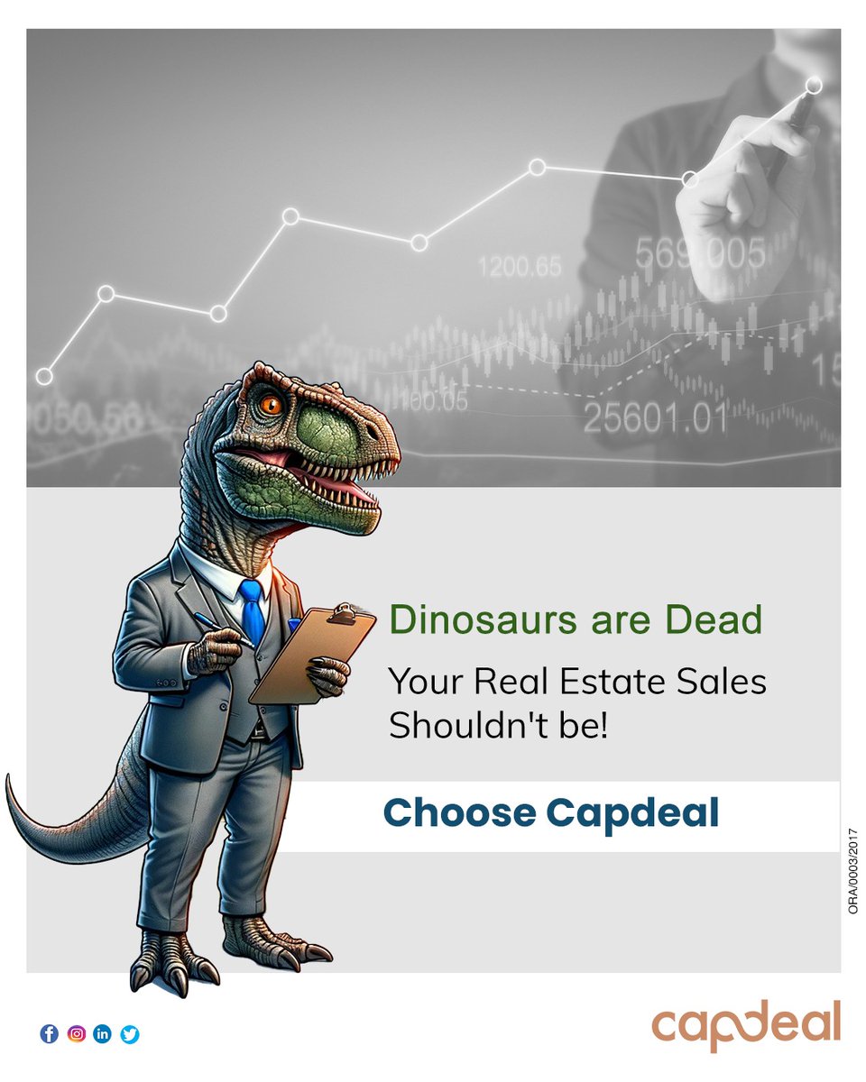 CapdealR's tweet photo. Don't let your #sales go extinct! Choose #Capdeal for #realestate #success that's anything but ancient! ππ¦
#home #property #realestate #realtors #salesforce #realestatemarket #successsecrets #businessowners #b2b #marketingstrategy #odisha #bhubaneswar #ranchi #raipur #india https://t.co/nGtc58SMC9