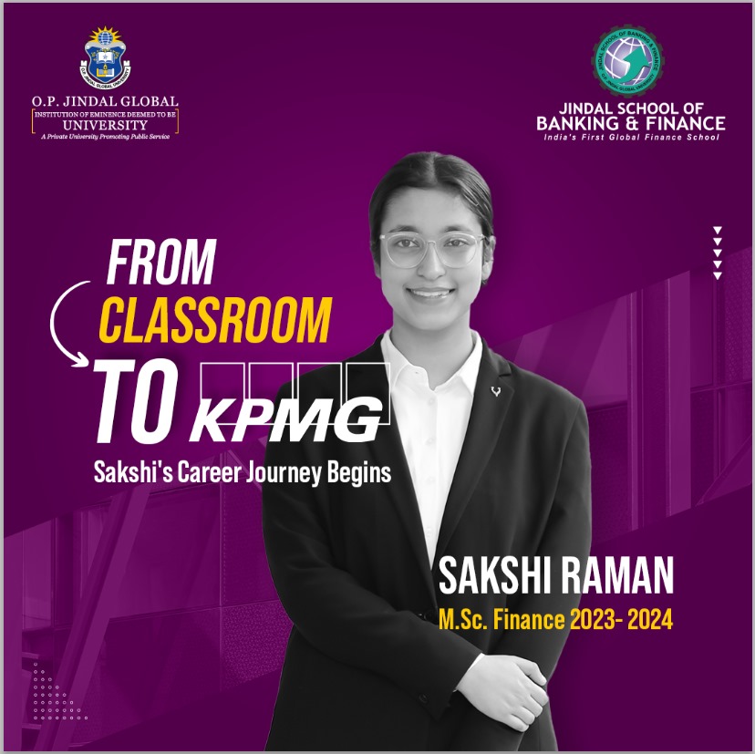 Sakshi's dream to become a Finance professional led her to explore multiple options. However, choosing the right programme - M.Sc. Finance - with a relevant curriculum and skill-mapped content has been a contributing factor to her successful journey.